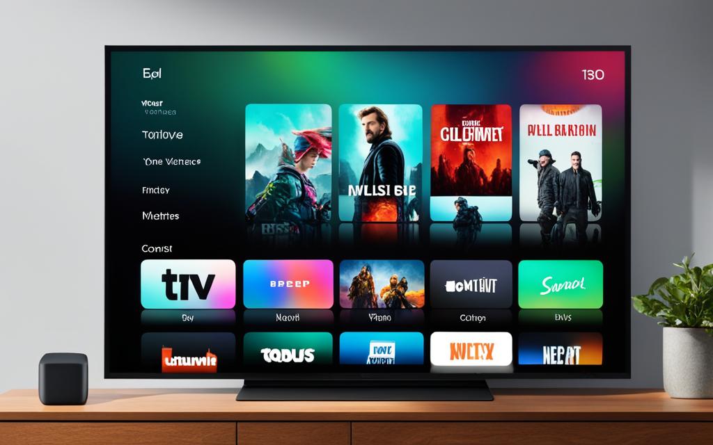 Apple TV app interface